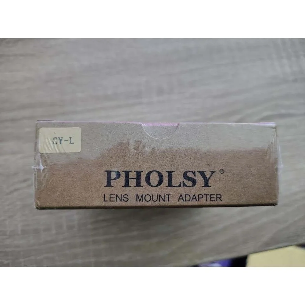 PHOLSY Lens‎ Mount Adapter CY L Mount for Sigma fp L Camera